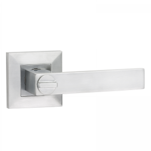 Calida satin chrome privacy door handle Calida satin chrome privacy door handle