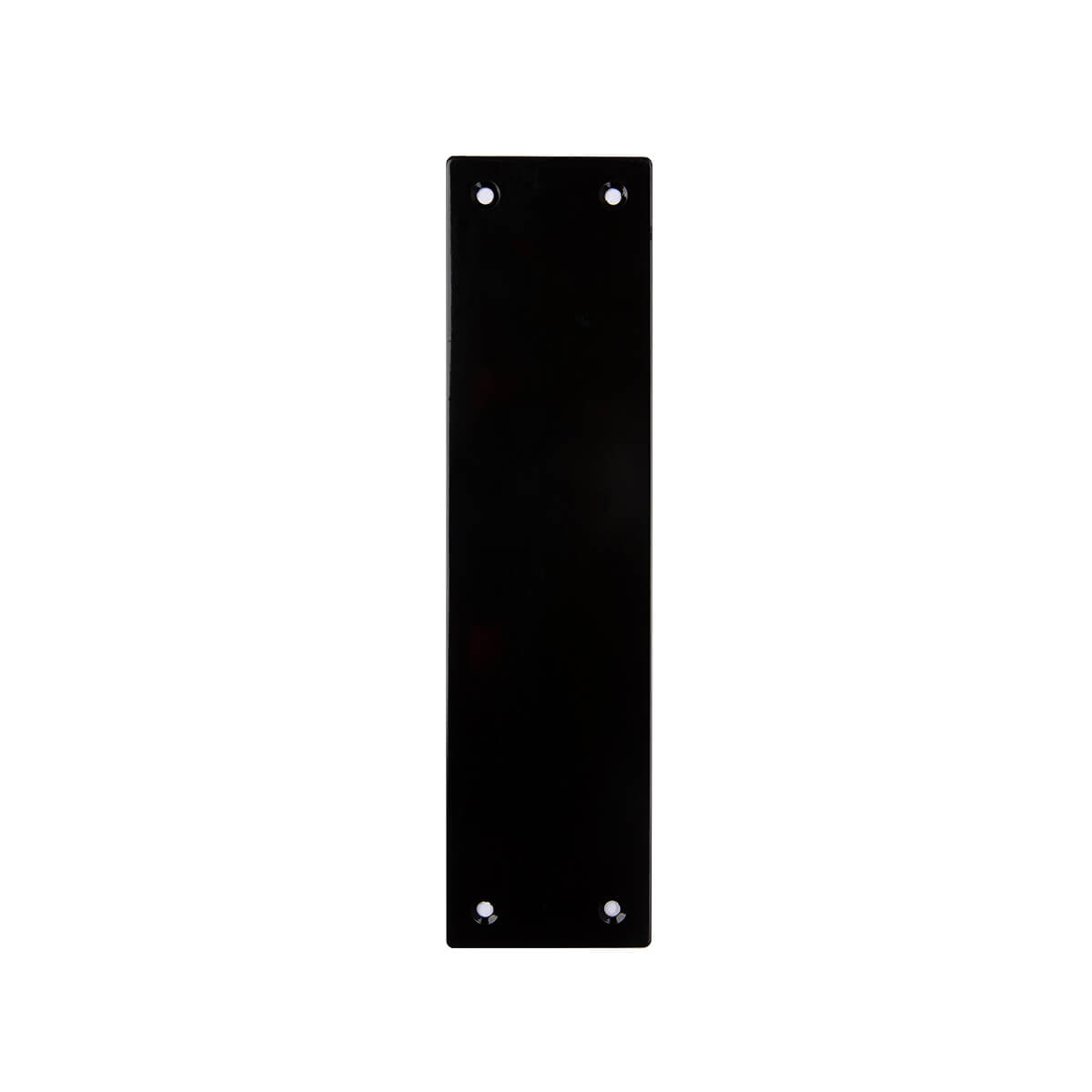 Lemaar 300 x 75 x 2mm Push Plate - Black door hardware