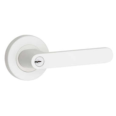 Almeri Entrance Set White Door Handle v2