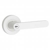 Bunnings, Lemaar Almeri white door handle Bunnings, Lemaar Almeri white door handle