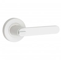 Bunnings, Lemaar Almeri white door handle Bunnings, Lemaar Almeri white door handle