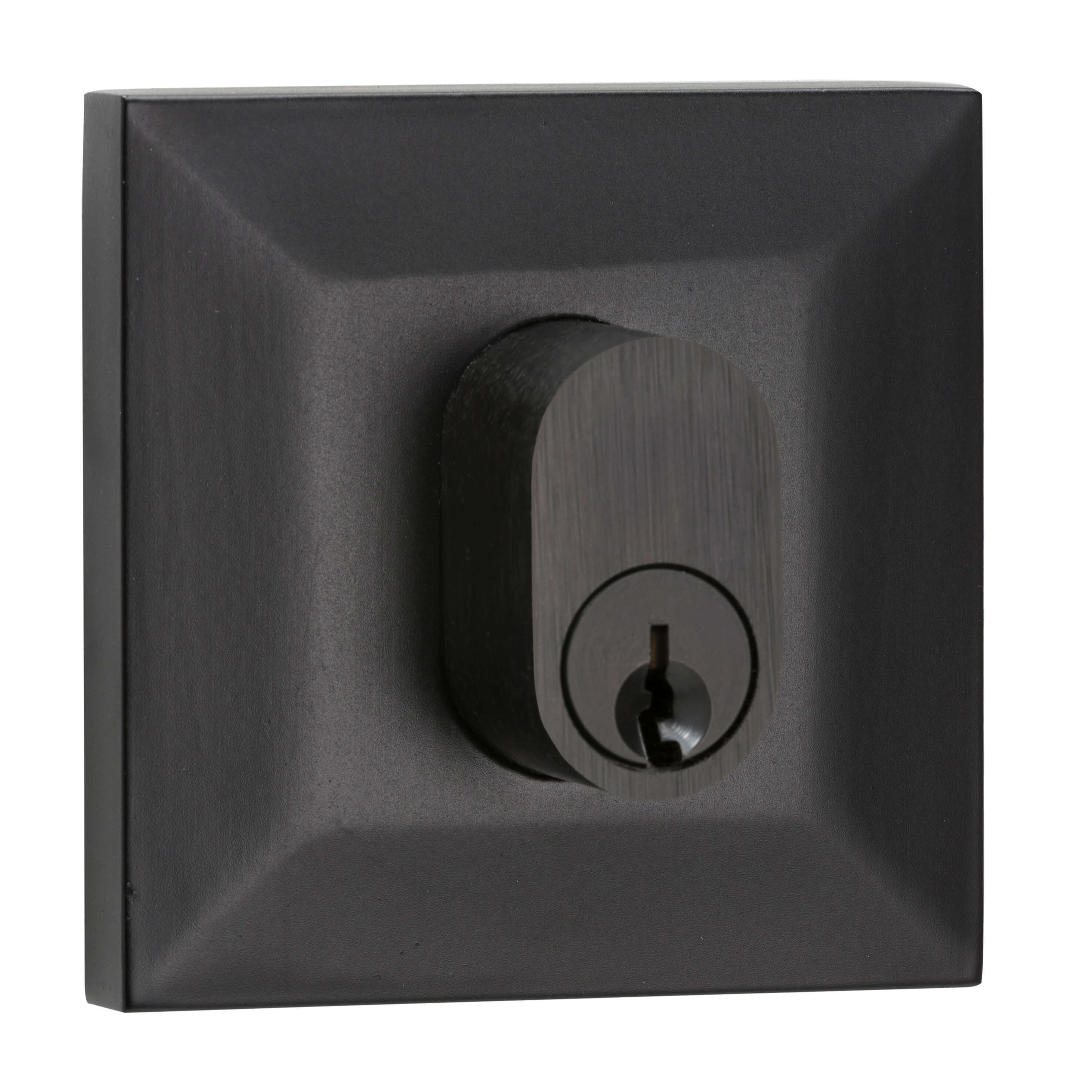 Square Double Cylinder Deadbolt Black » Lemaar