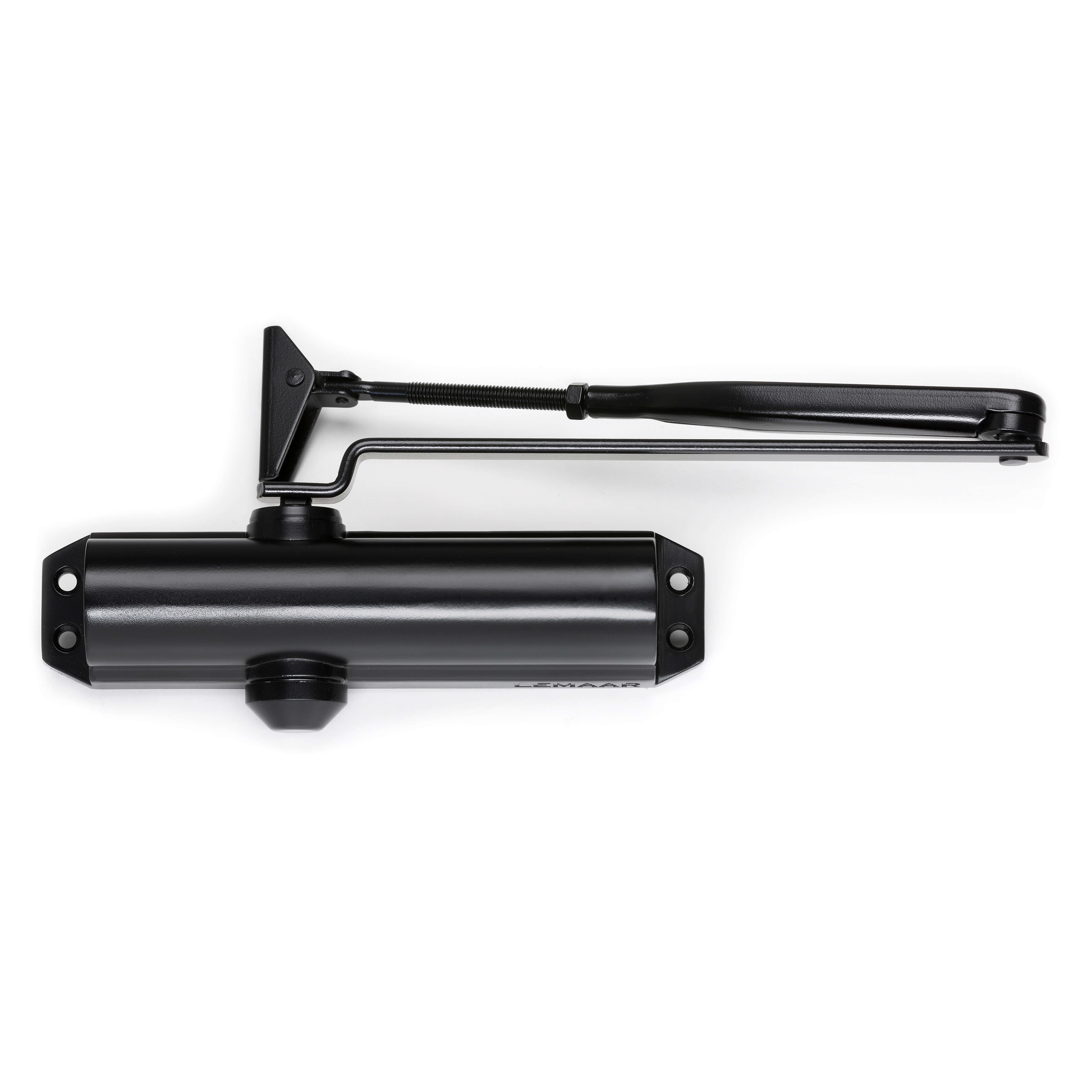 Door Closer, STD Arm, BC, Position Adj 24 Black » Lemaar
