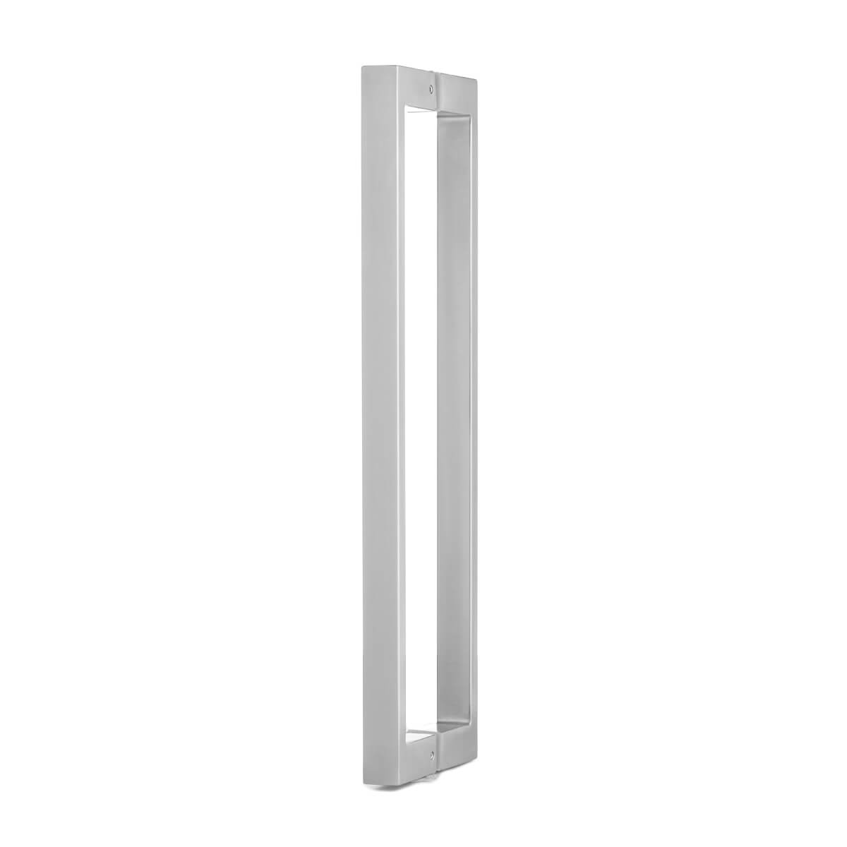 Rectangle 450mm x 25mm Back to Back Door Pull - Satin Stainless Steel