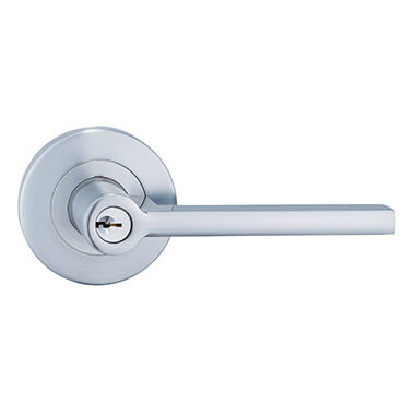 Orba Entrance Set - Satin Chrome