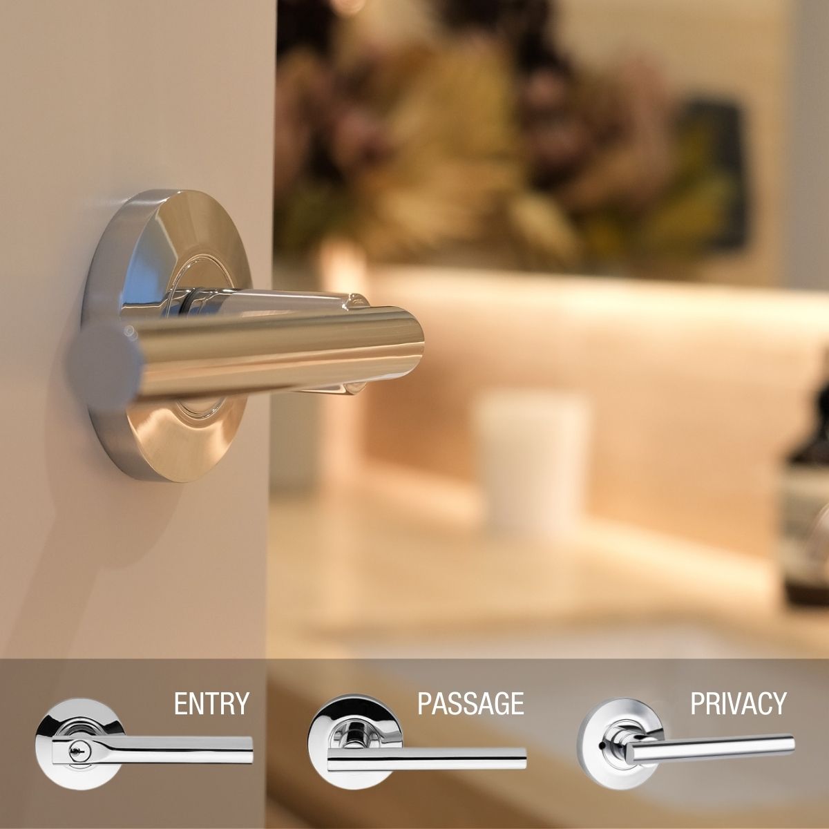 chrome door handle girona