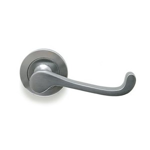 door handle Avila Passage door hardware satin chrome