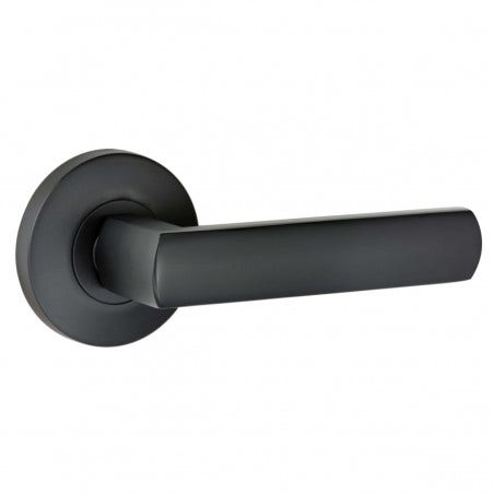 Palma Passage Set Black Lemaar Door Handle